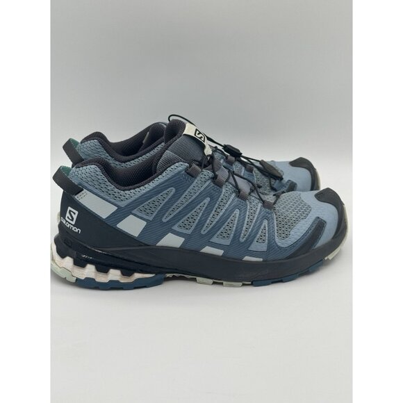 Salomon XA Pro 3D Blue Shoes Hiking Running Trail Size 6.5 Do Not Include Insole - Picture 1 of 9